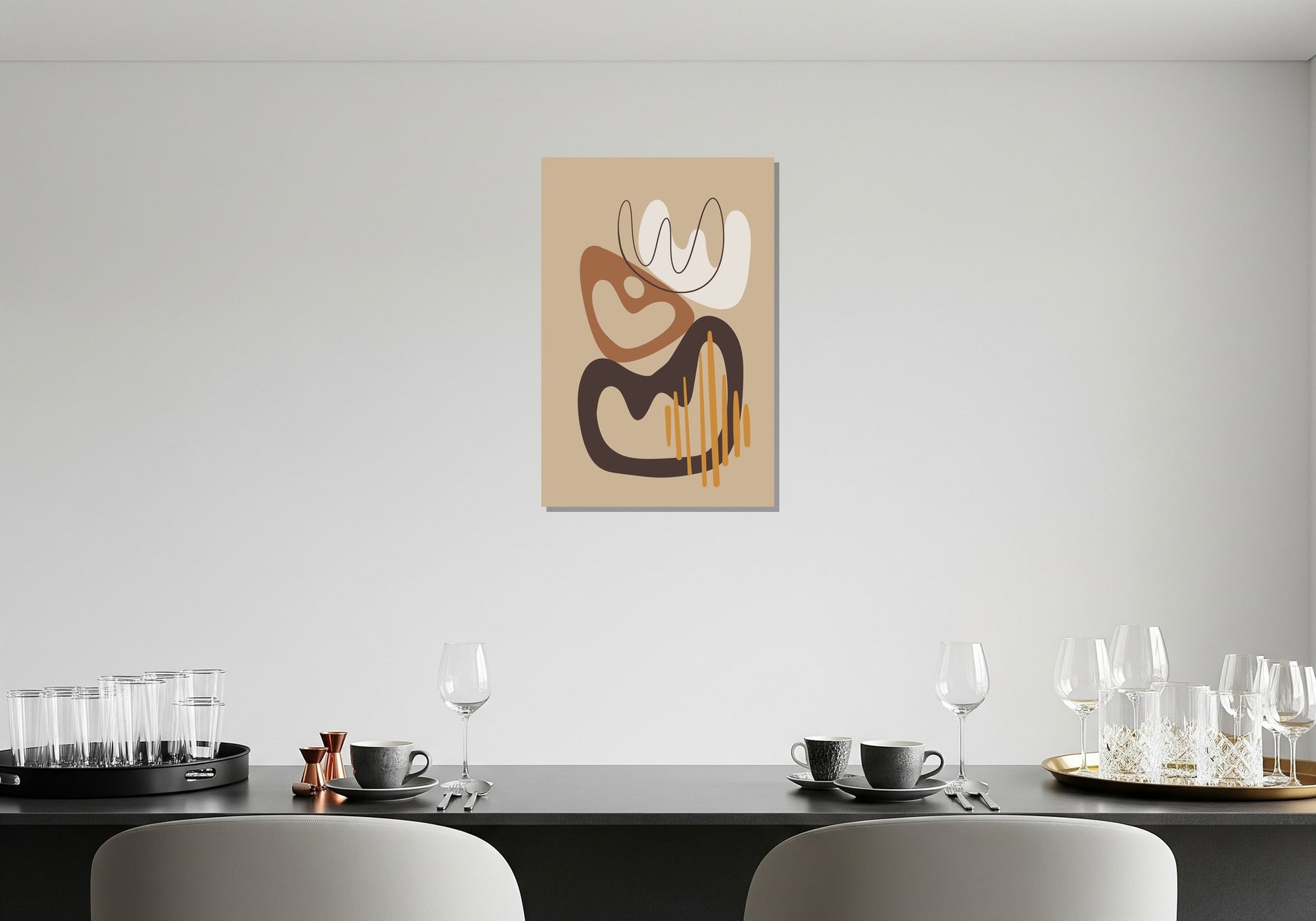 Cuadro metálico decorativo para interiores