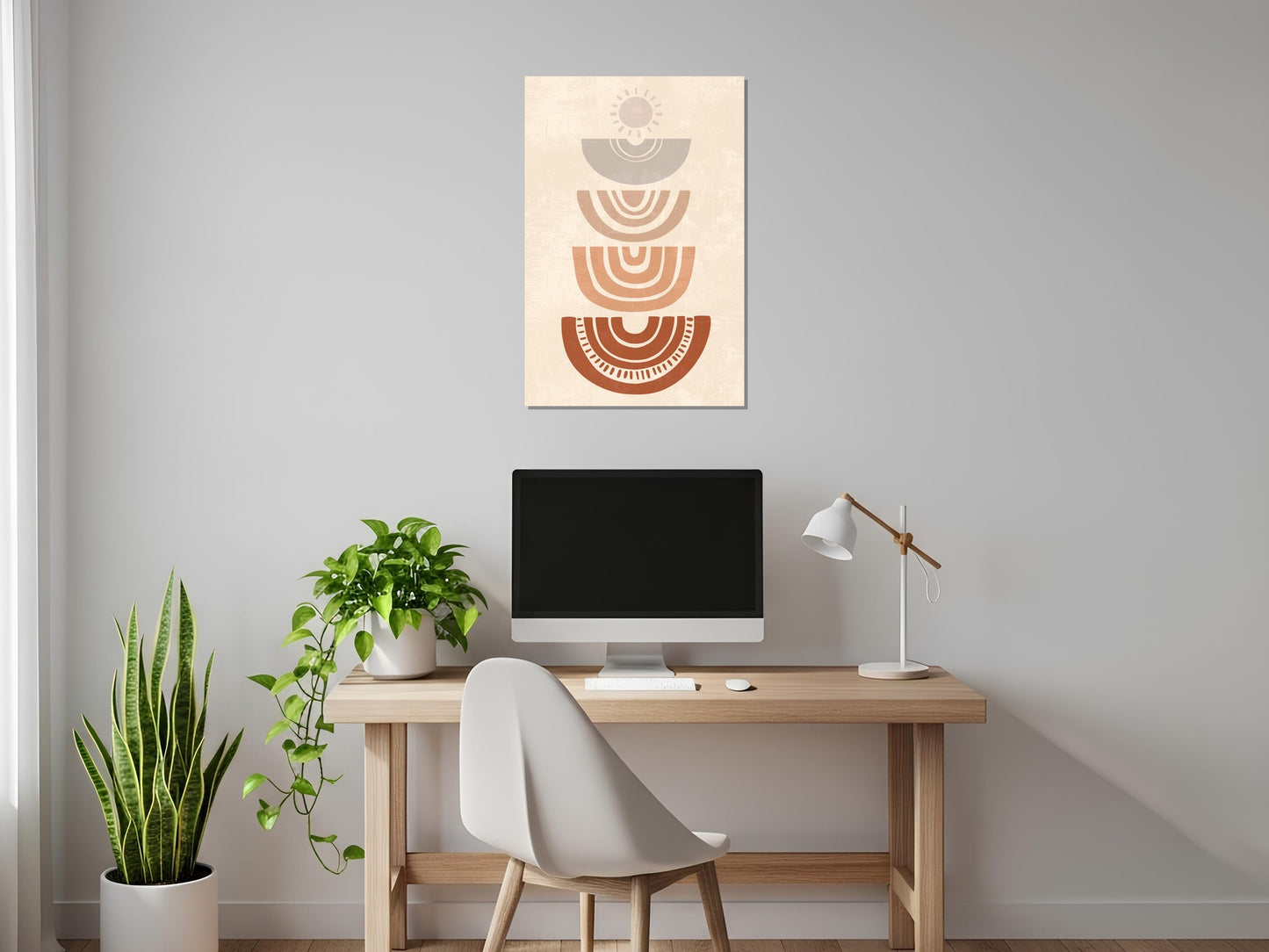 Cuadro metálico decorativo para interiores