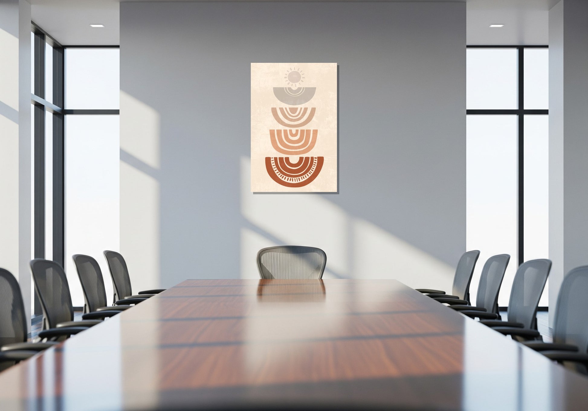 Cuadro metálico decorativo para interiores