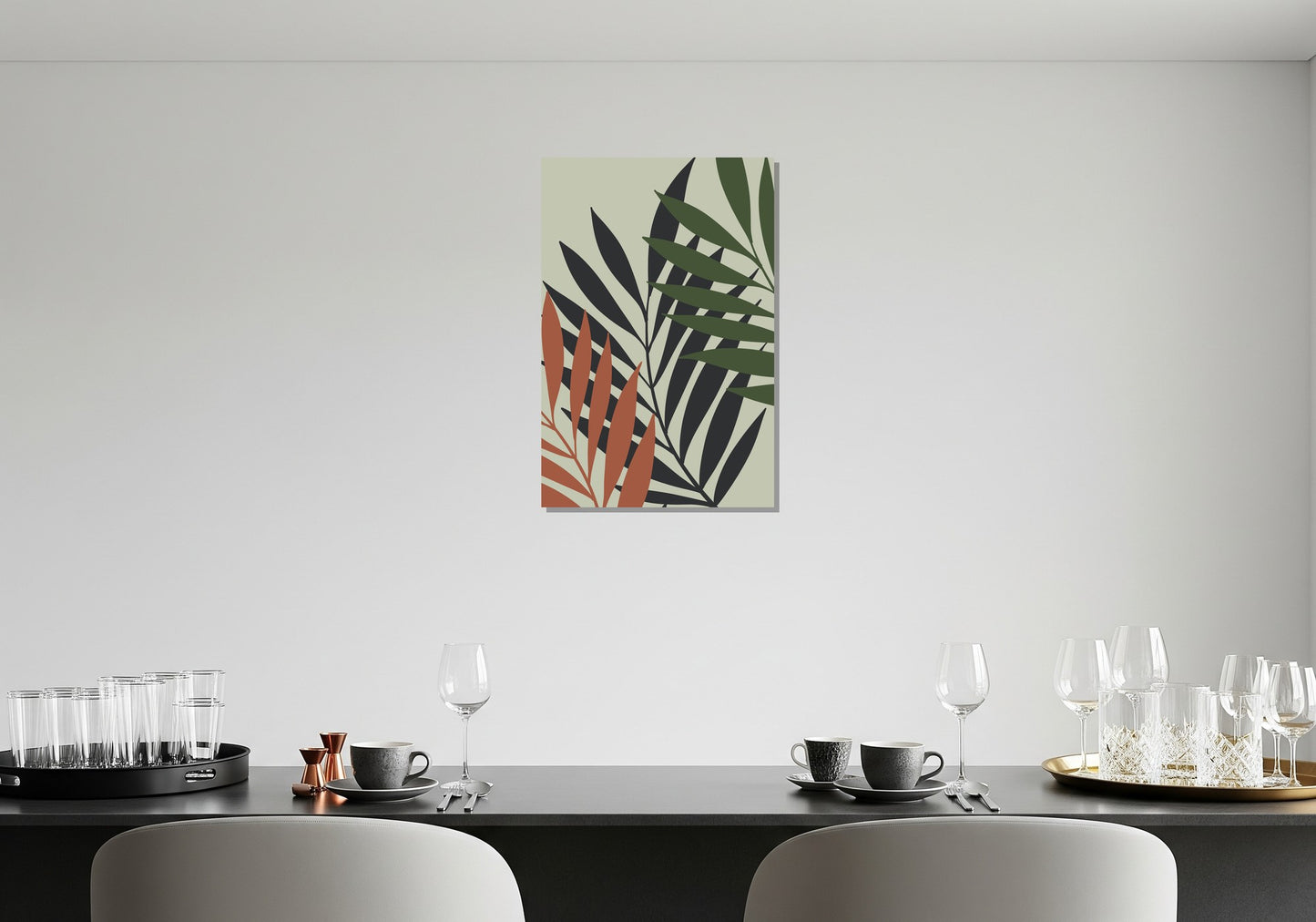 Cuadro metálico decorativo para interiores