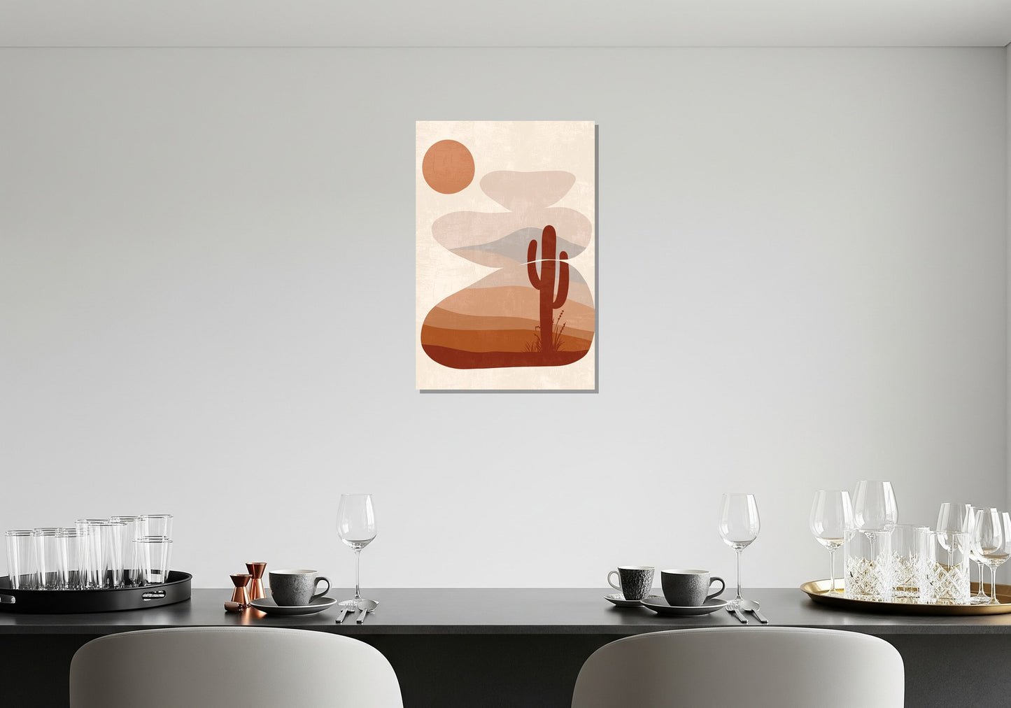 Cuadro metálico decorativo para interiores
