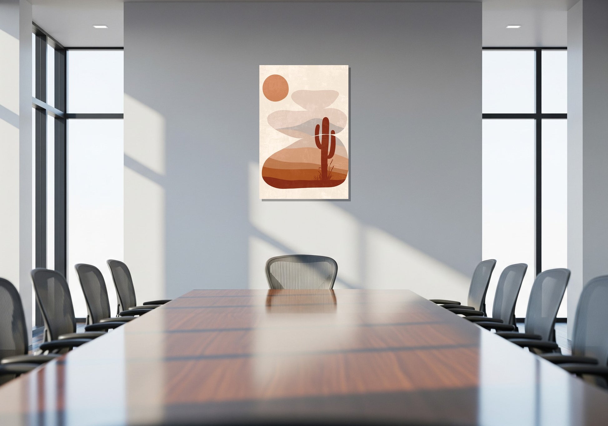 Cuadro metálico decorativo para interiores