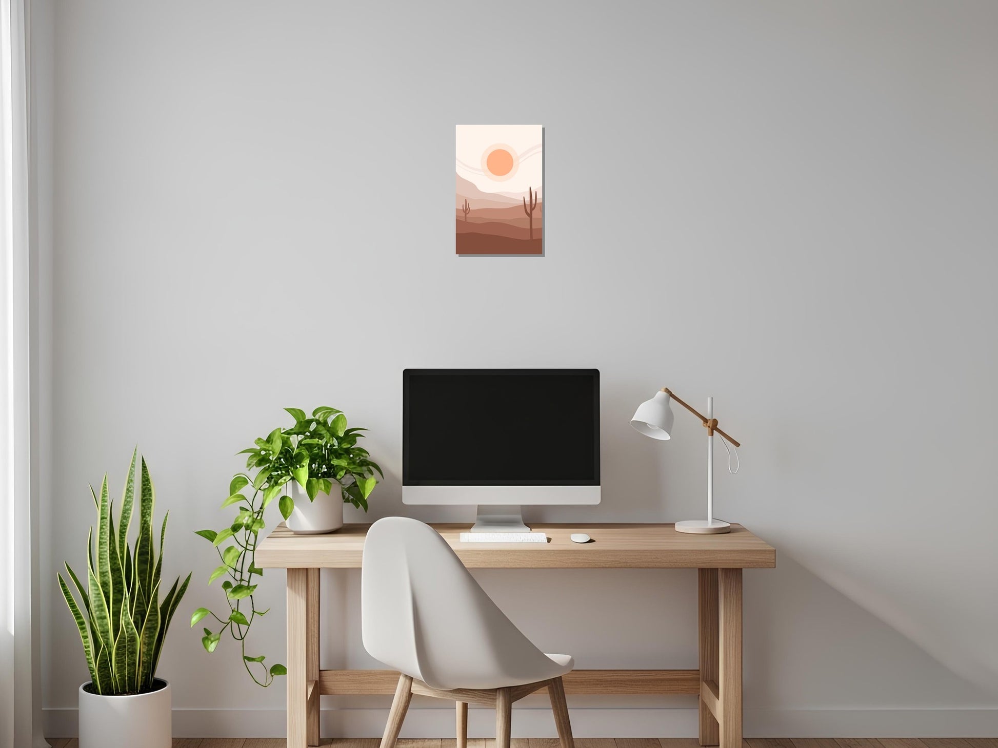Cuadro metálico decorativo para interiores