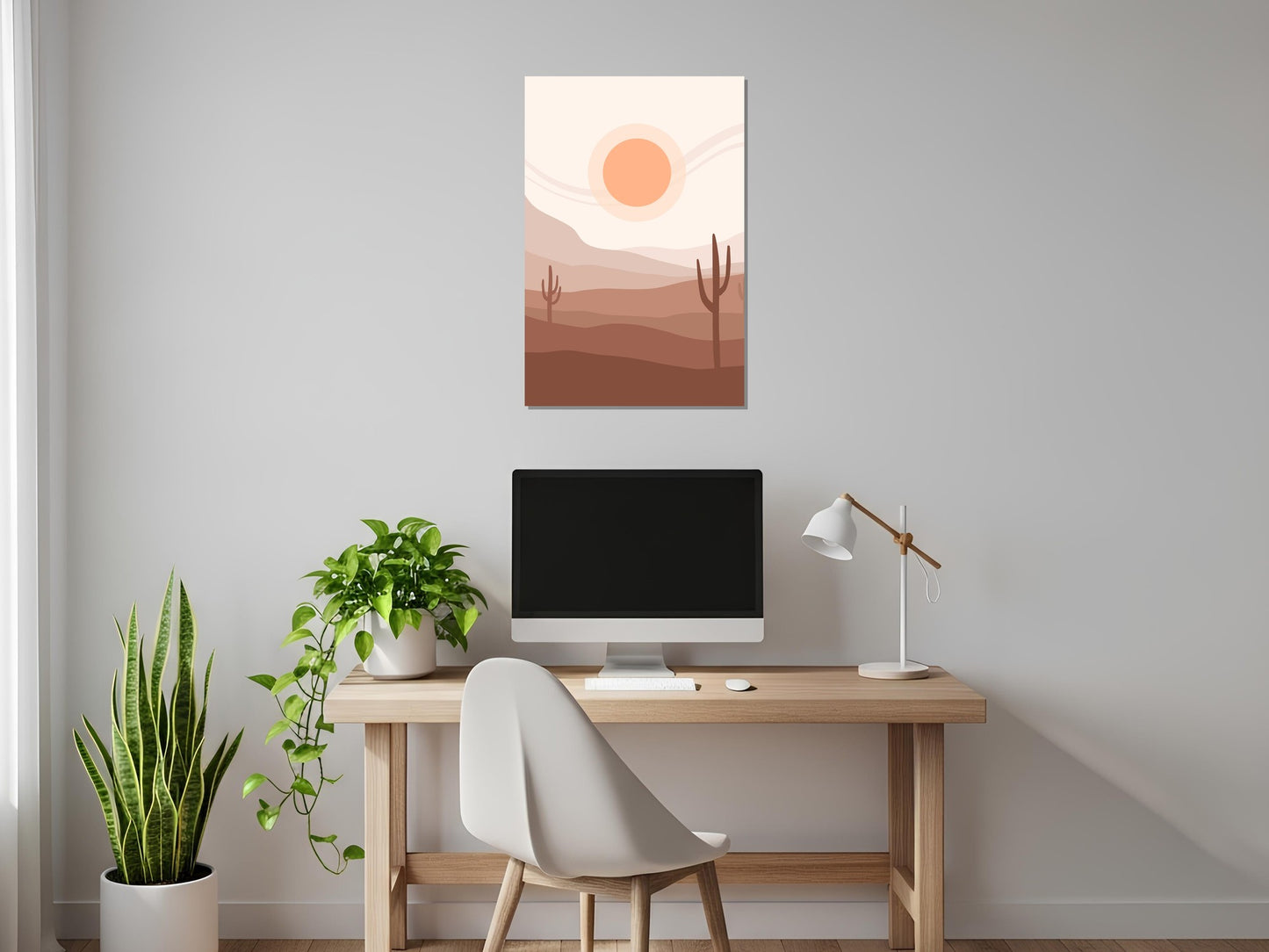 Cuadro metálico decorativo para interiores