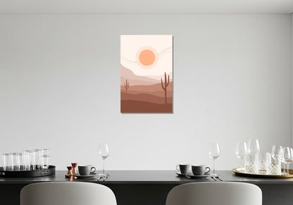 Cuadro metálico decorativo para interiores