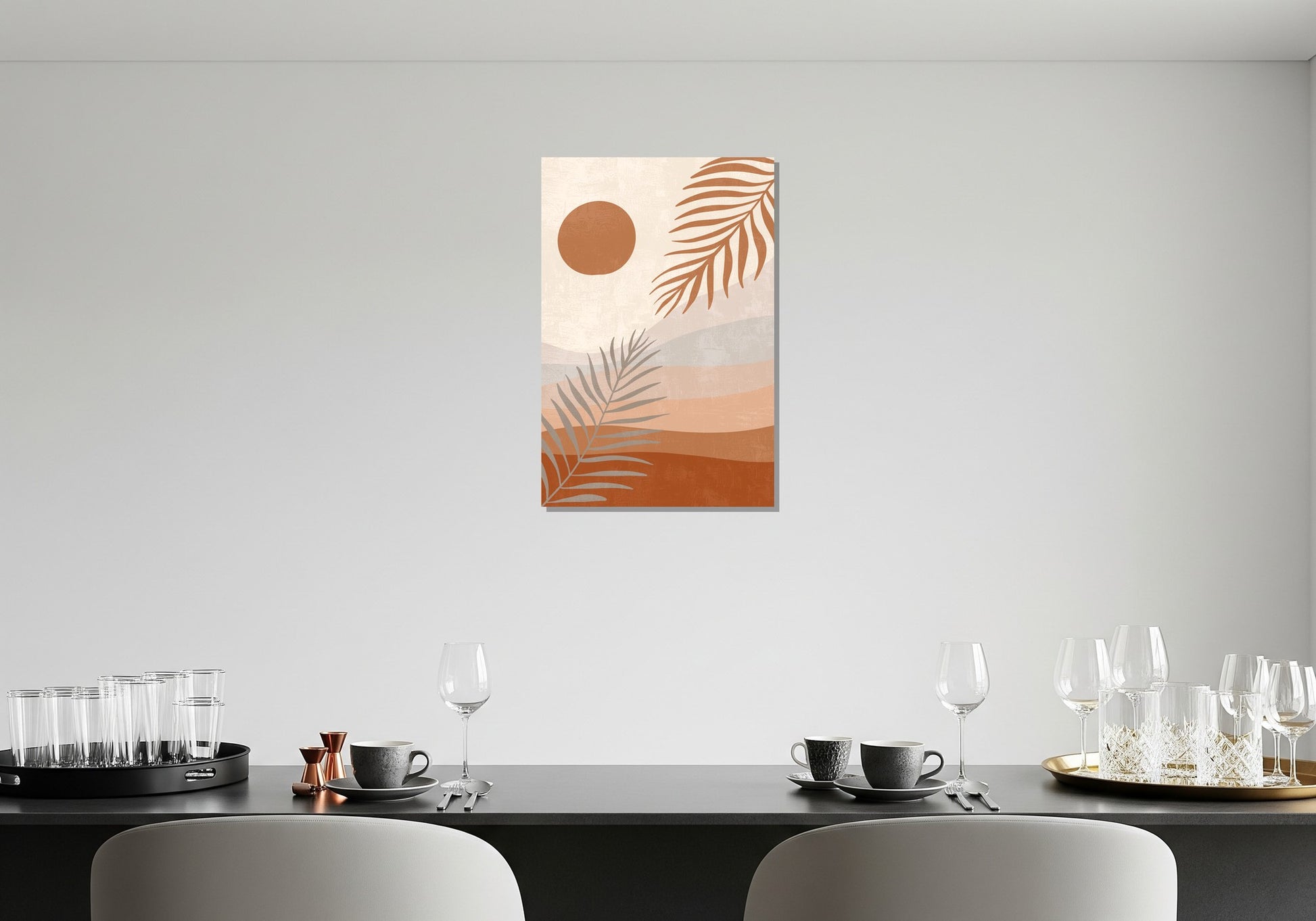 Cuadro metálico decorativo para interiores