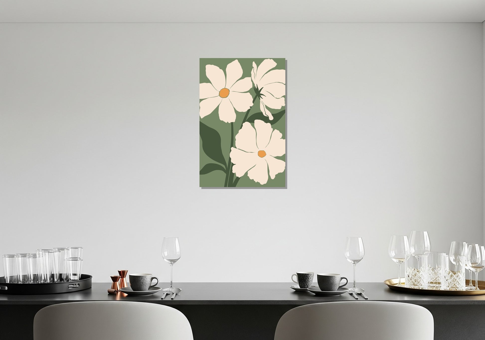 Cuadro metálico decorativo para interiores