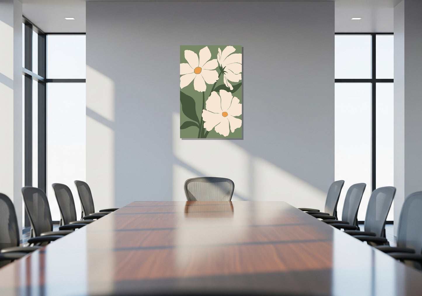 Cuadro metálico decorativo para interiores