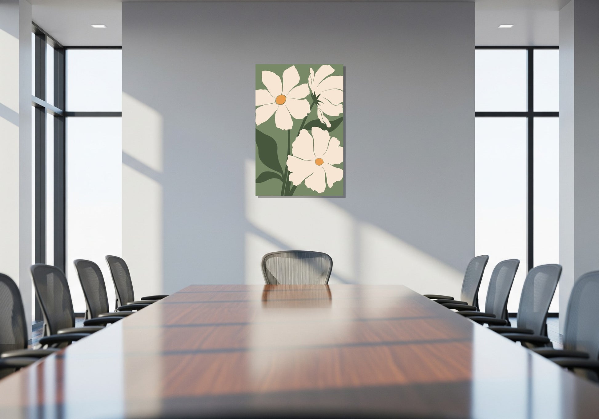 Cuadro metálico decorativo para interiores