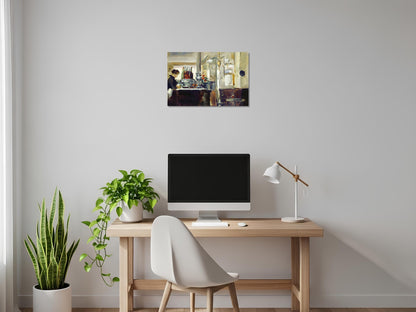 Bon Bock Cafe - Edouard Manet