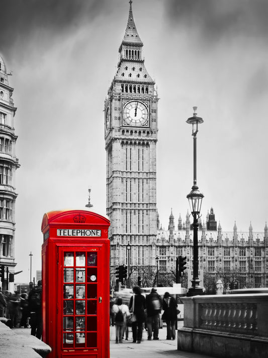 Cabina telefónica en Londres