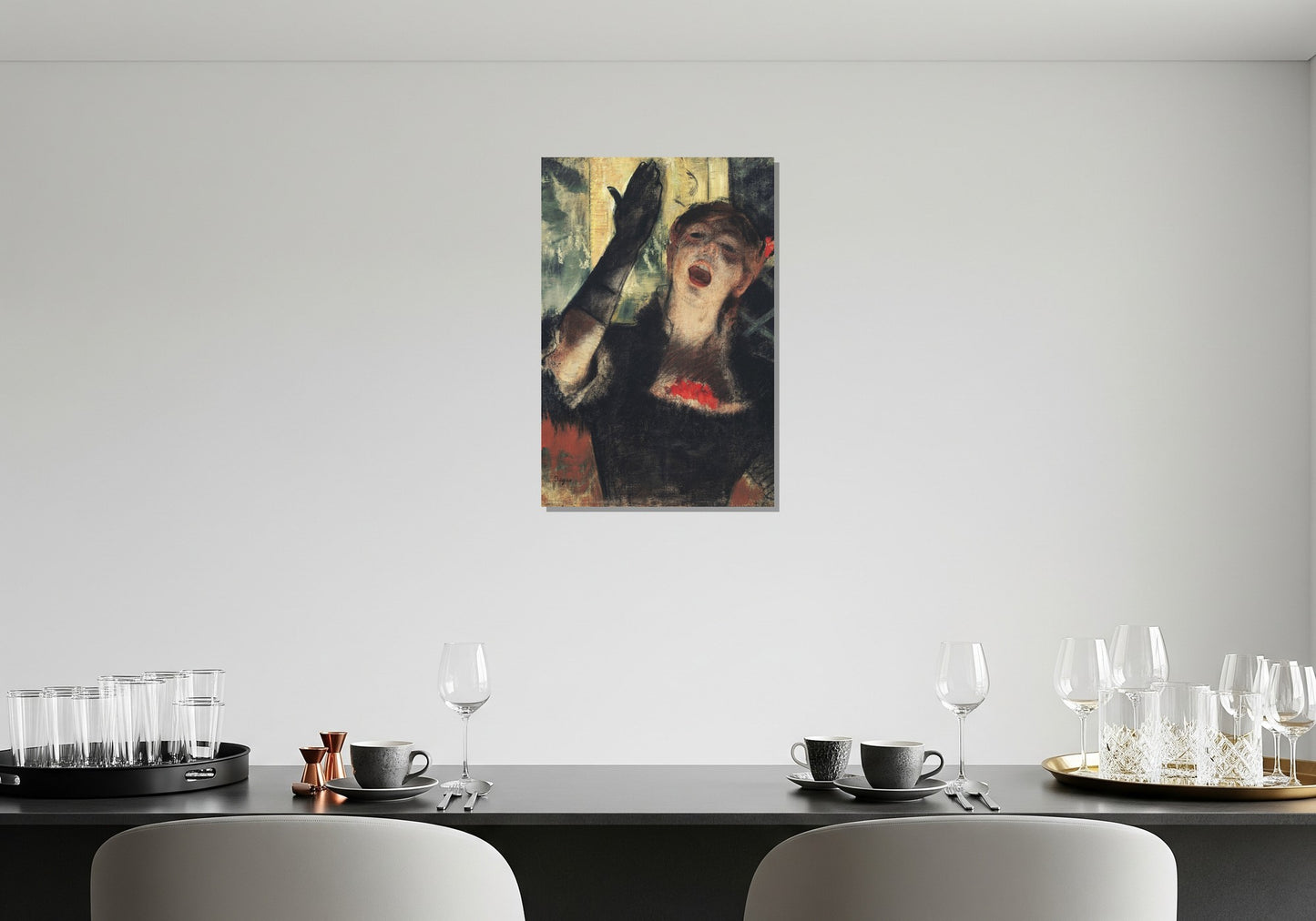 Café Singer - Edgar Degas