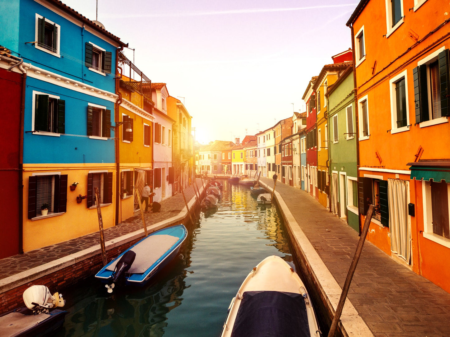 Calle de Burano - Venecia