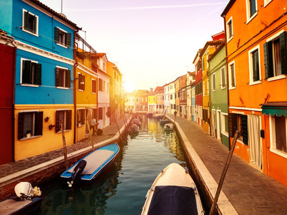 Calle de Burano - Venecia