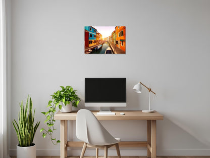 Calle de Burano - Venecia