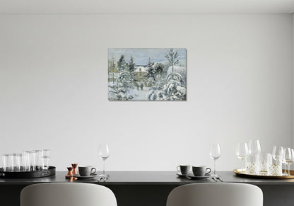 Casa de Piette en Montfoucault - Camille Pissarro