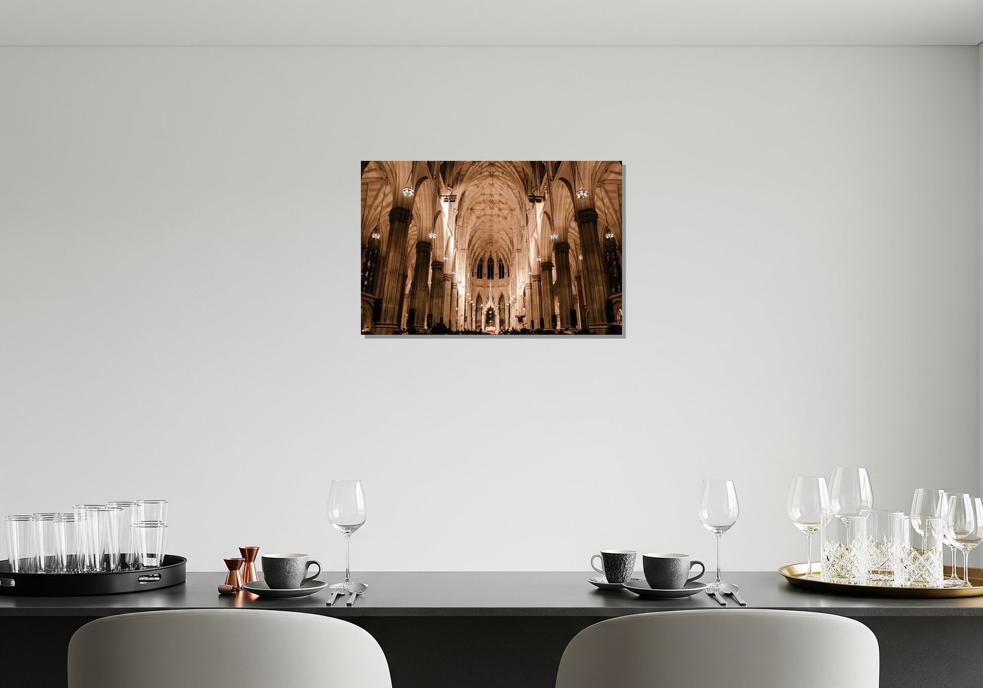 Cuadro metálico decorativo para interiores
