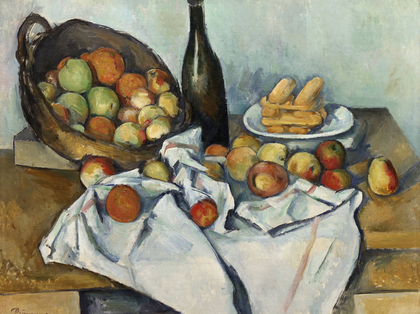 Cesto de manzanas - Paul Cezanne