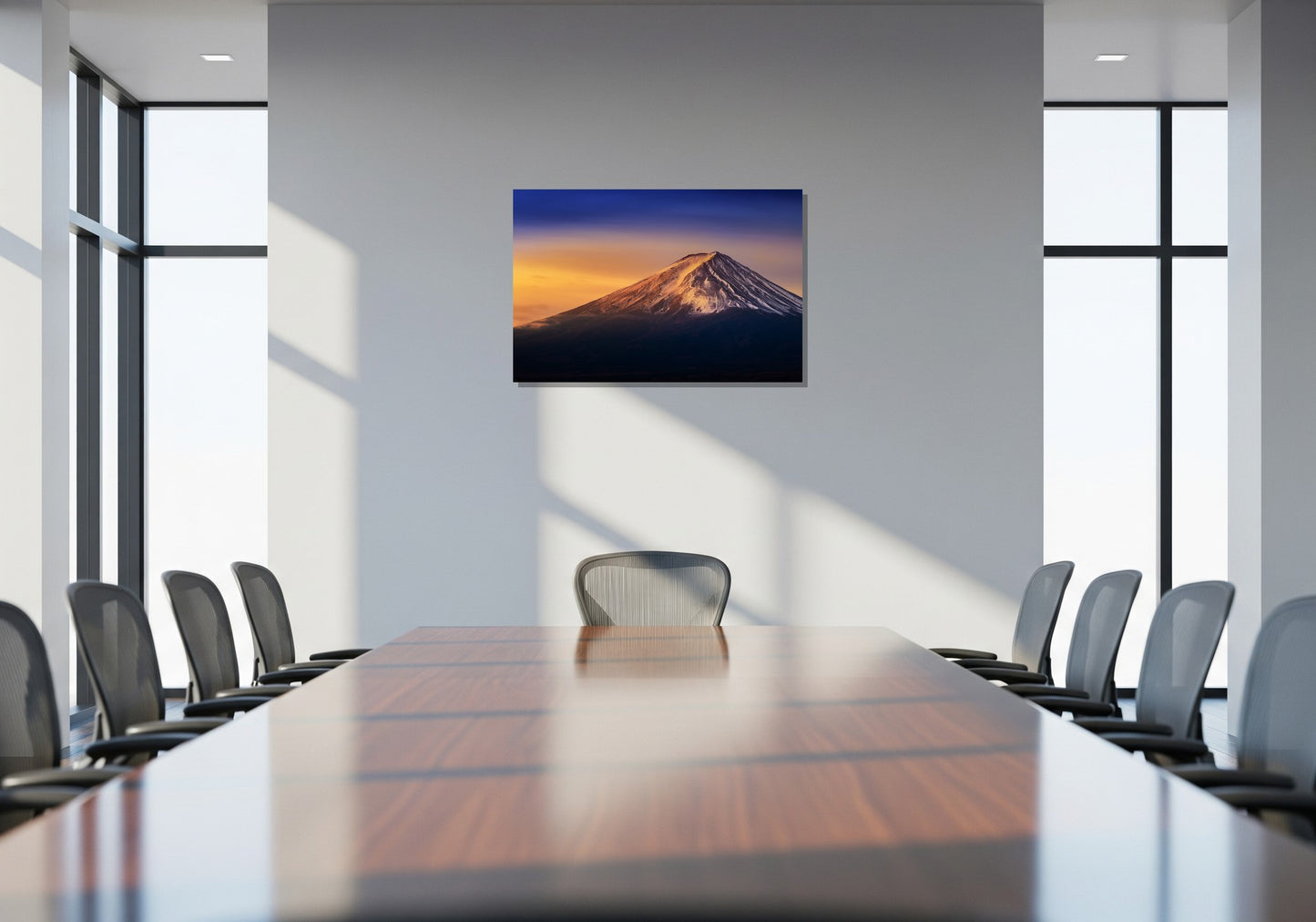 Cielo en el monte Fuji