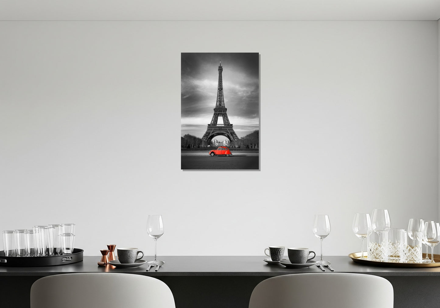 Cuadro metálico decorativo para interiores