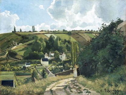 Colina Jalais, Pontoise - Camille Pissarro