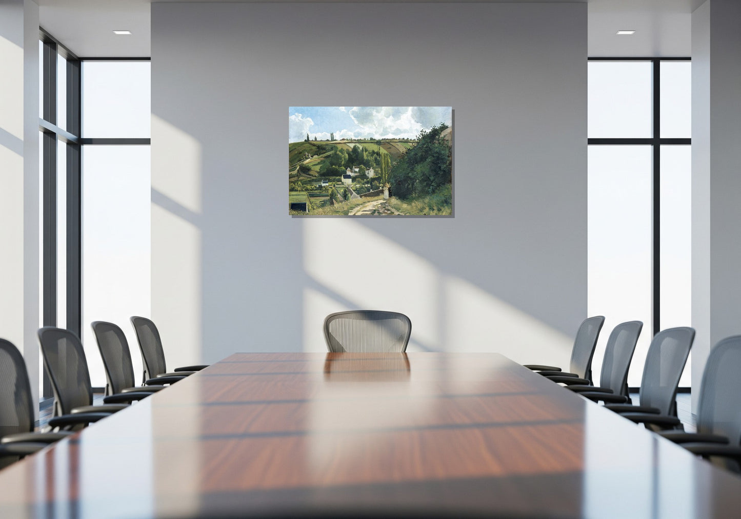 Colina Jalais, Pontoise - Camille Pissarro