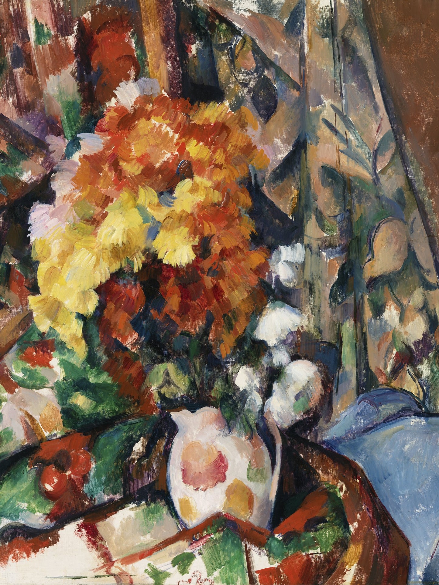 Crisantemos - Paul Cezanne