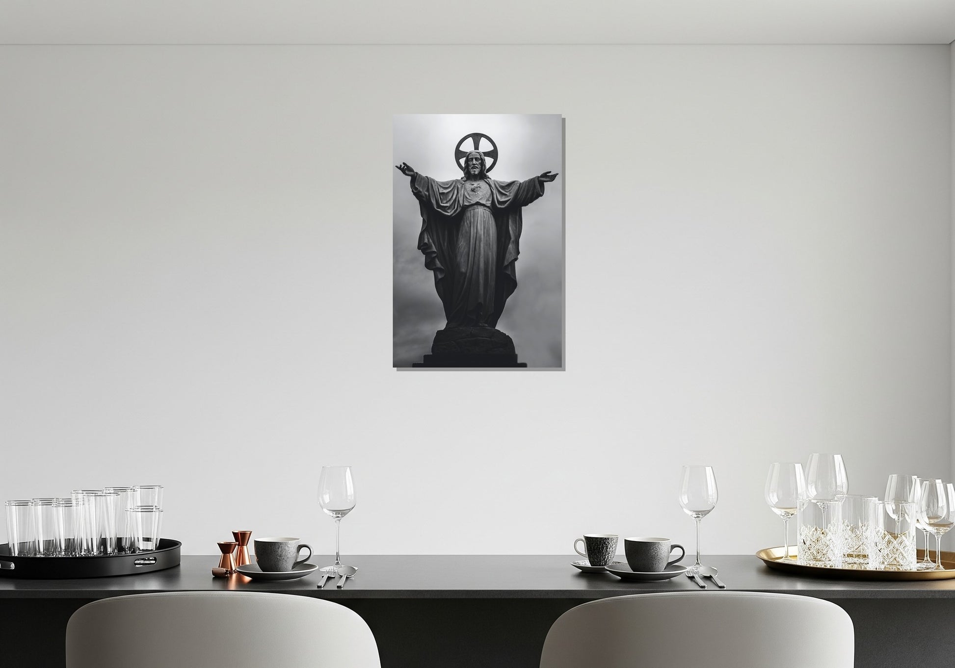 Cuadro metálico decorativo para interiores