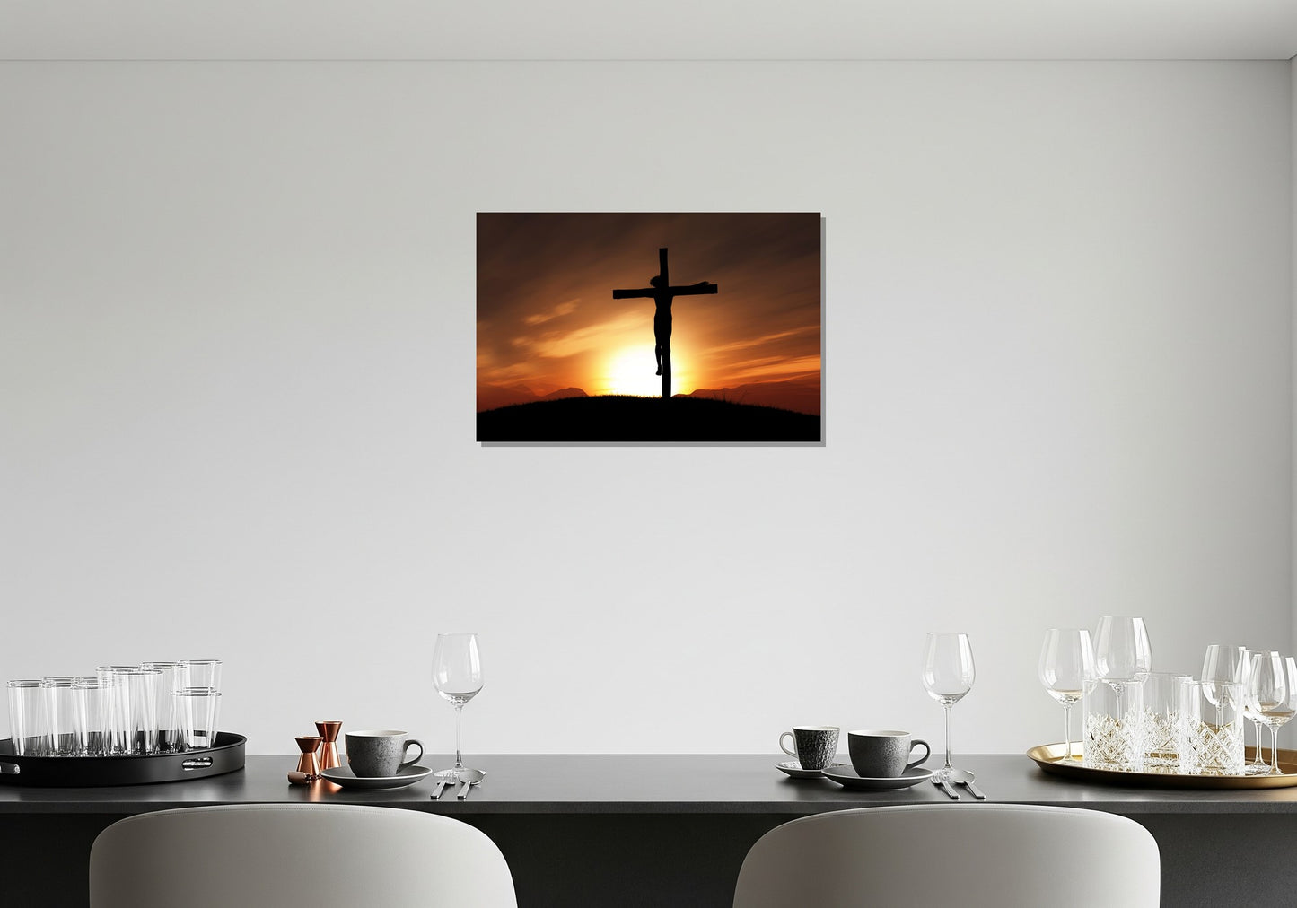 Cuadro metálico decorativo para interiores
