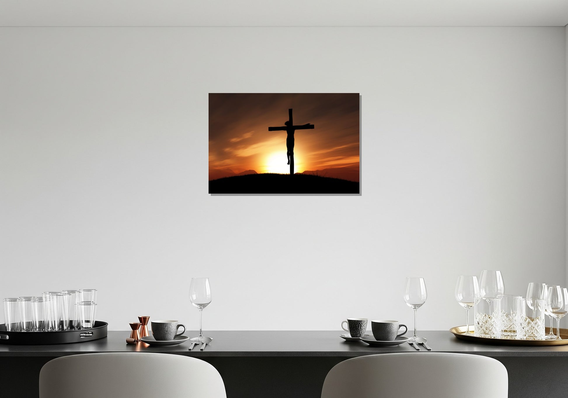 Cuadro metálico decorativo para interiores