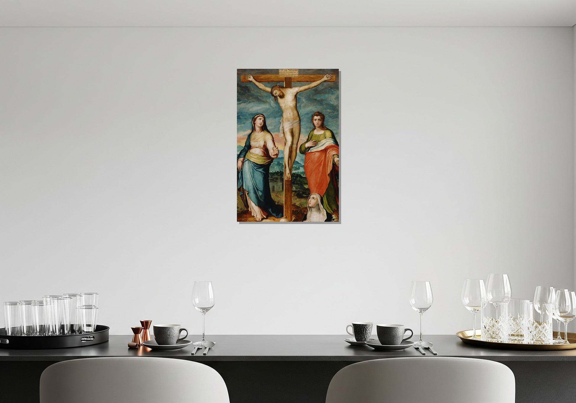 Cuadro metálico decorativo para interiores