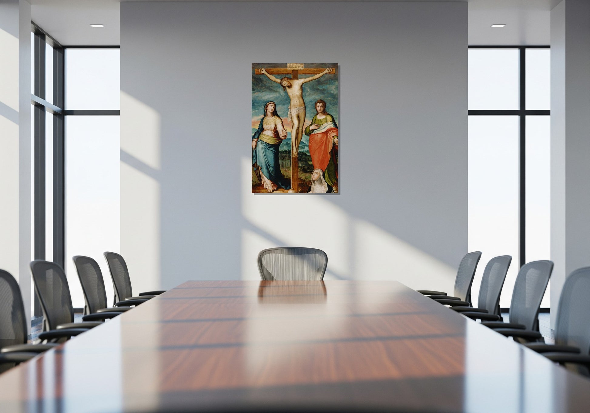 Cuadro metálico decorativo para interiores