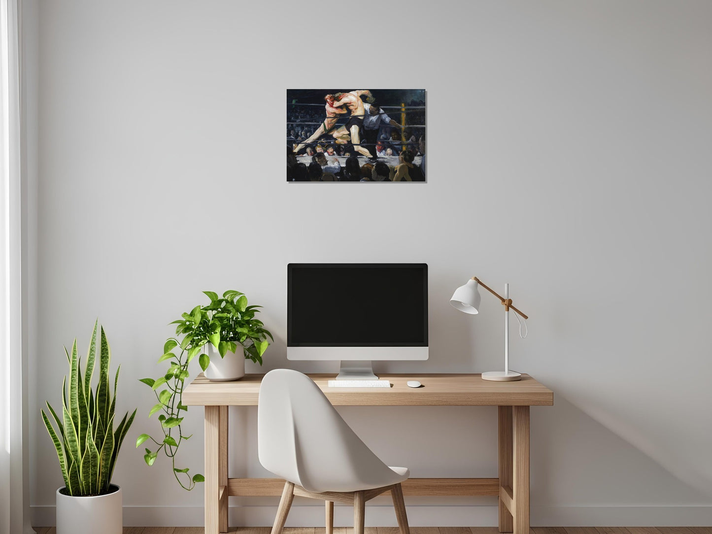 Despedida de soltero en Sharkeys - George Bellows