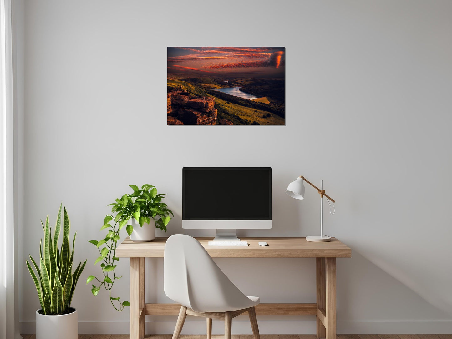 Dramático atardecer