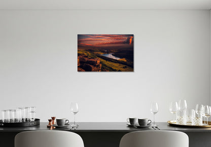 Dramático atardecer