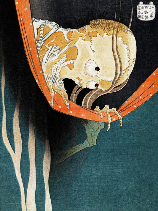 El fantasma de Kohada Koheiji - Katsushika Hokusai