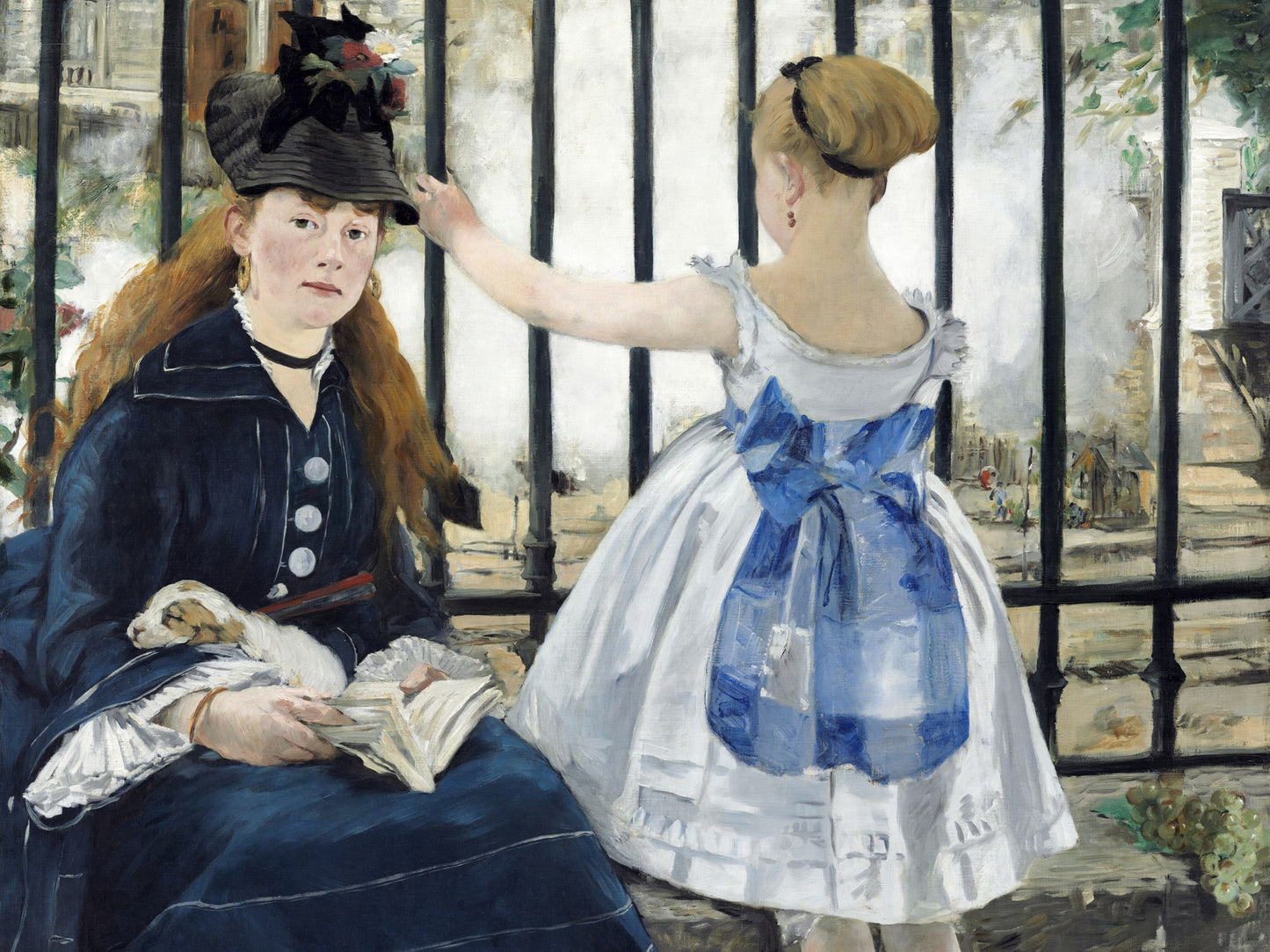 El ferrocarril - Edouard Manet