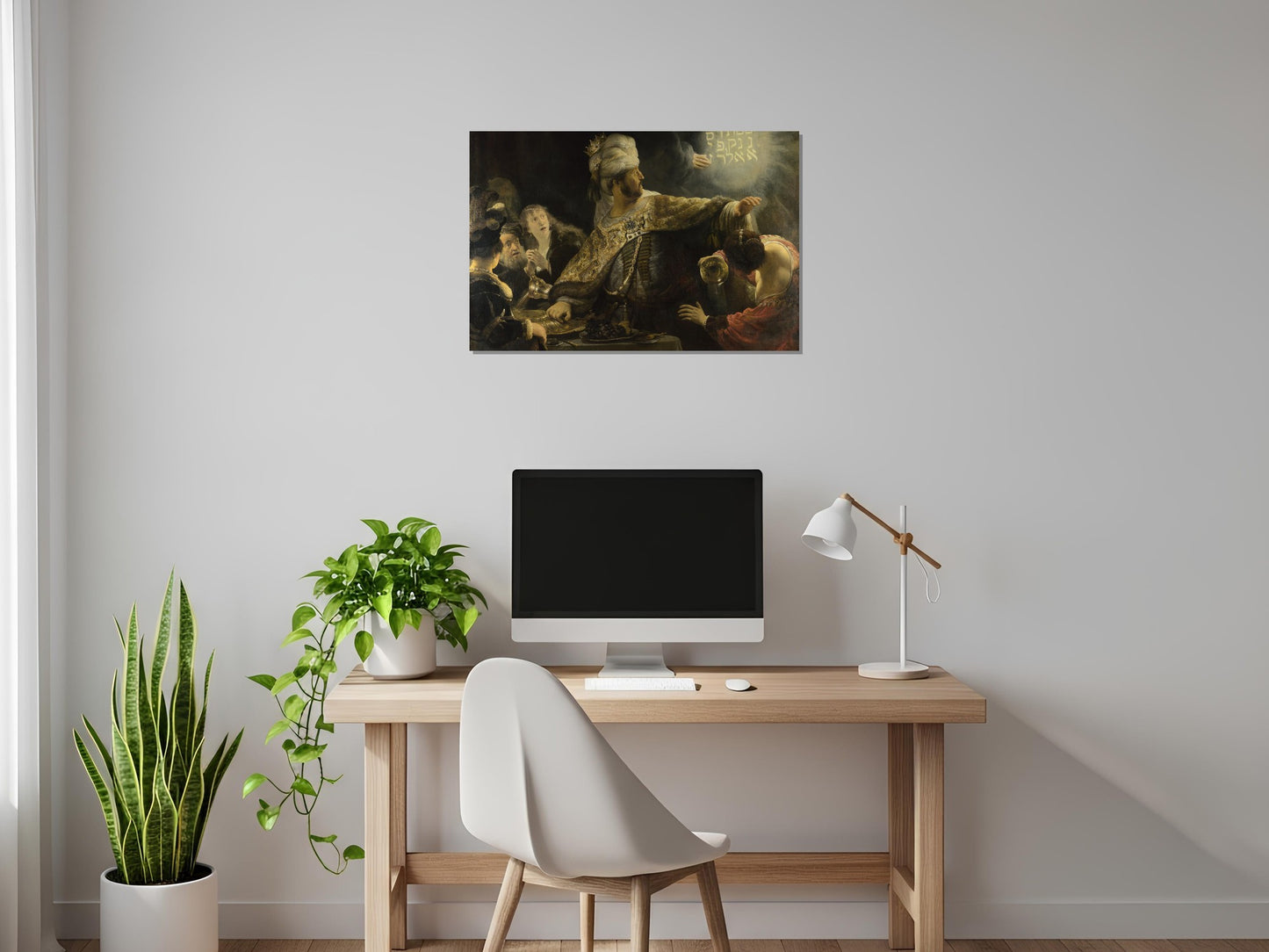 El festín de Baltasar - Rembrandt van Rijn