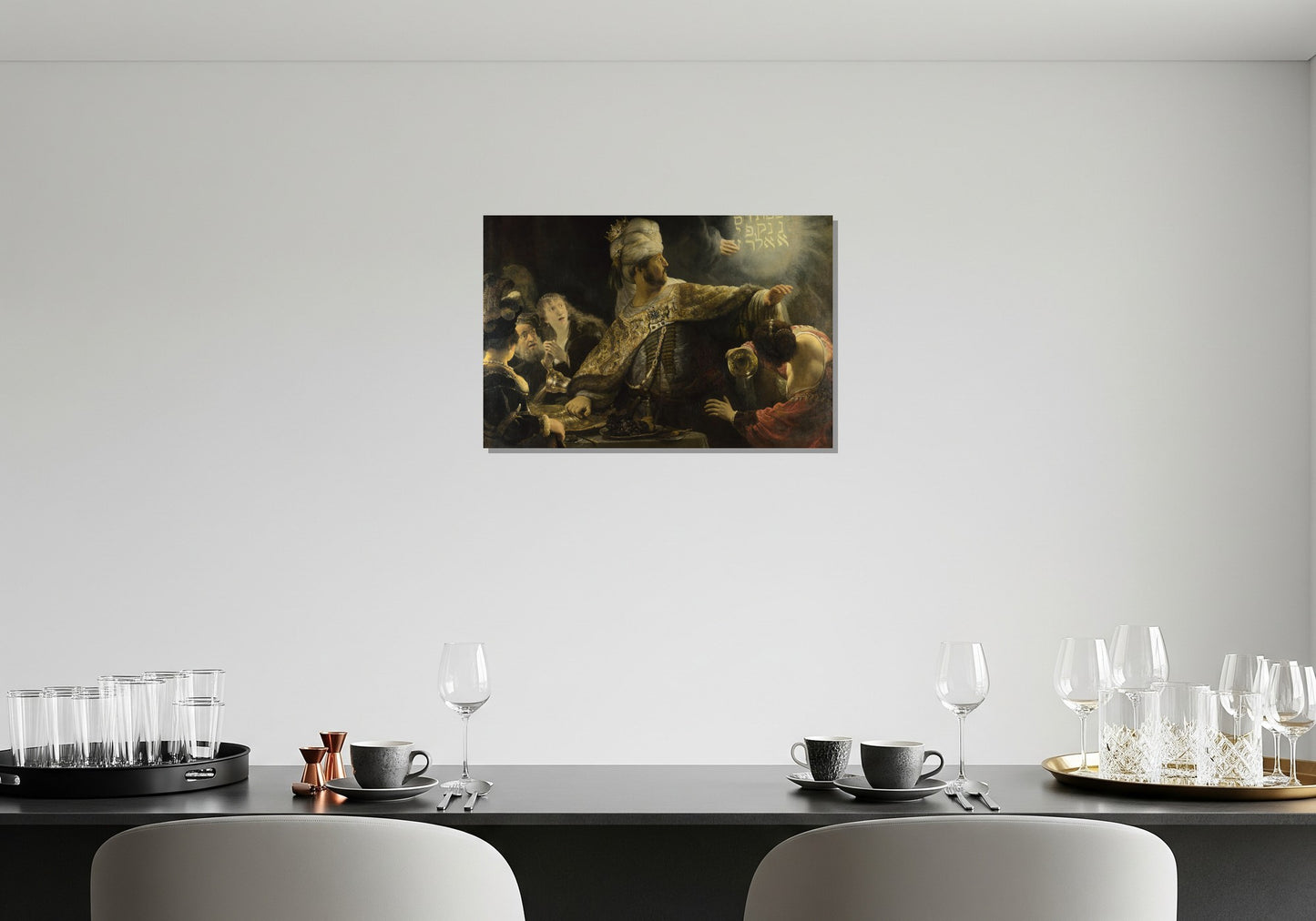 El festín de Baltasar - Rembrandt van Rijn