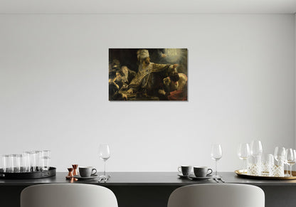El festín de Baltasar - Rembrandt van Rijn