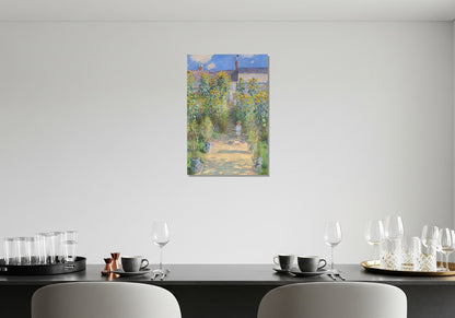 El jardín del artista en Vétheuil - Claude Monet