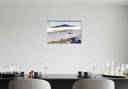 El río Joya en la Provincia de Musashi - Katsushika Hokusai