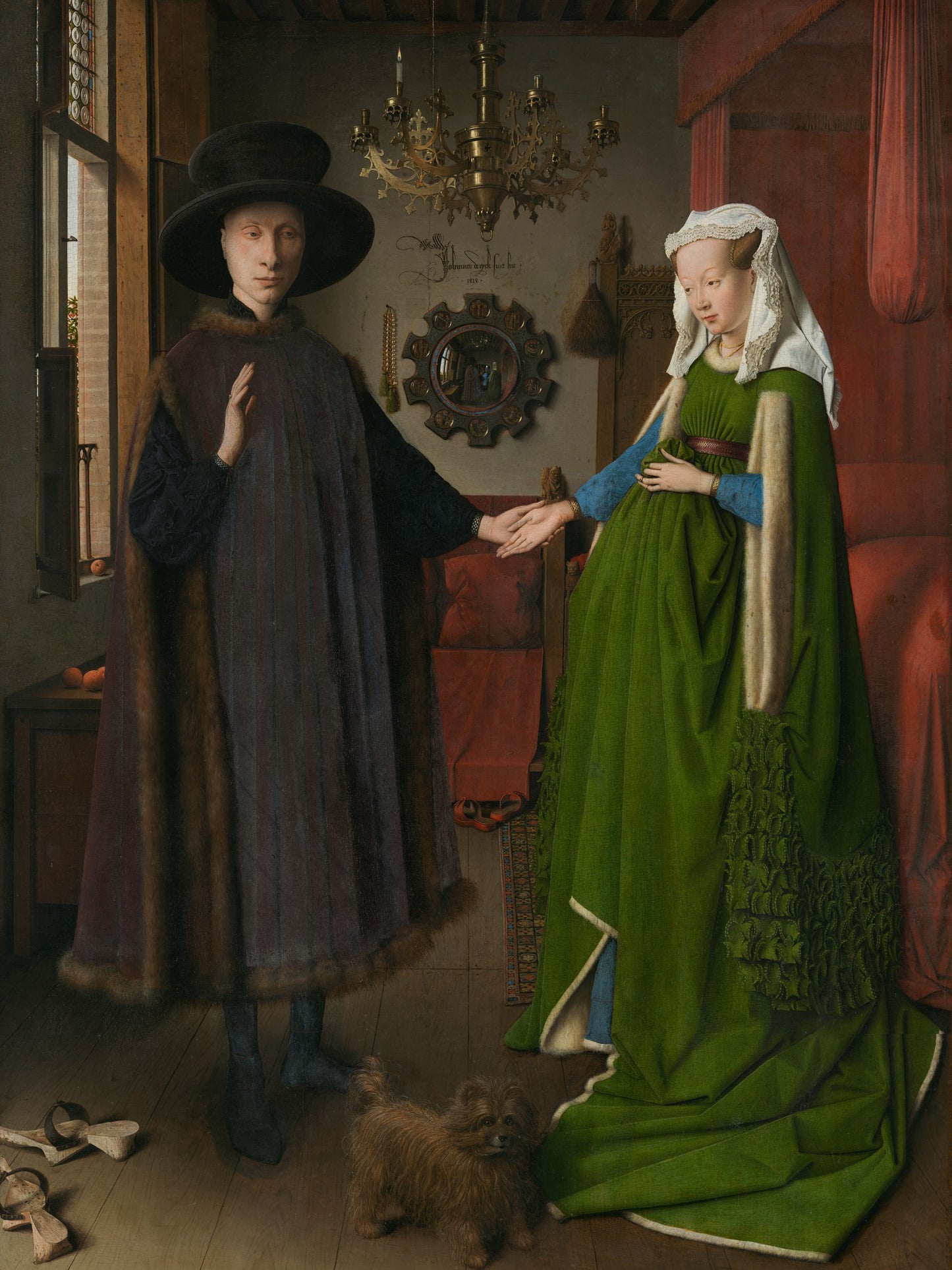 El retrato de Arnolfini - Jan van Eyck