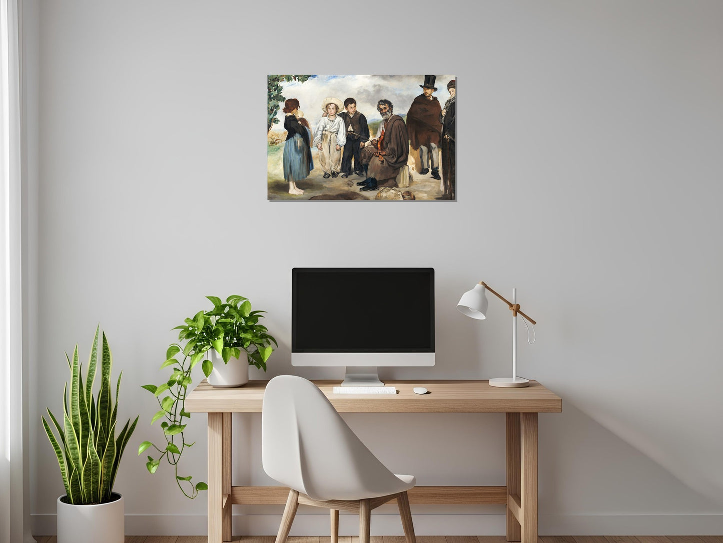 El viejo músico - Edouard Manet