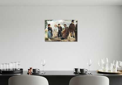 El viejo músico - Edouard Manet