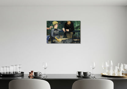 En el invernadero - Edouard Manet