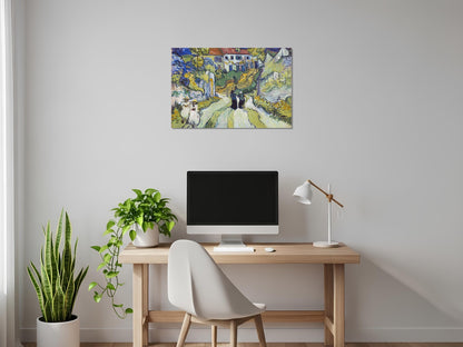 Escalera en Auvers - Vincent van Gogh