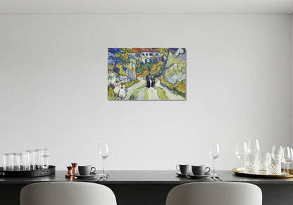 Escalera en Auvers - Vincent van Gogh