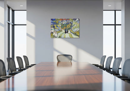 Escalera en Auvers - Vincent van Gogh