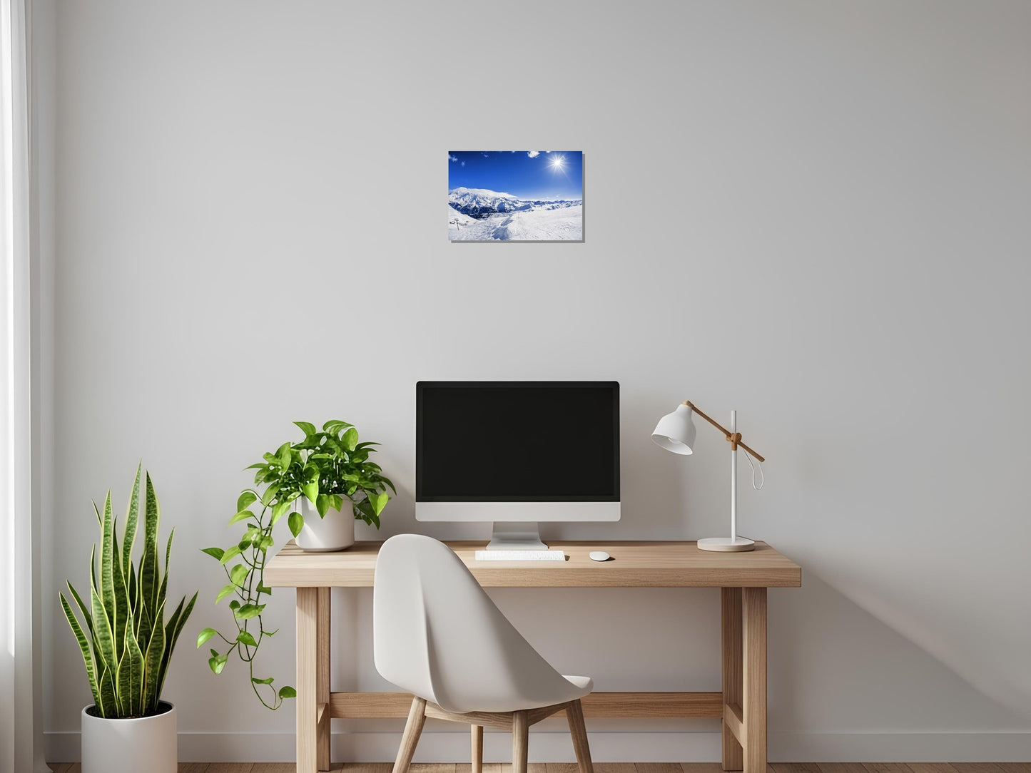 Esquí en la montaña